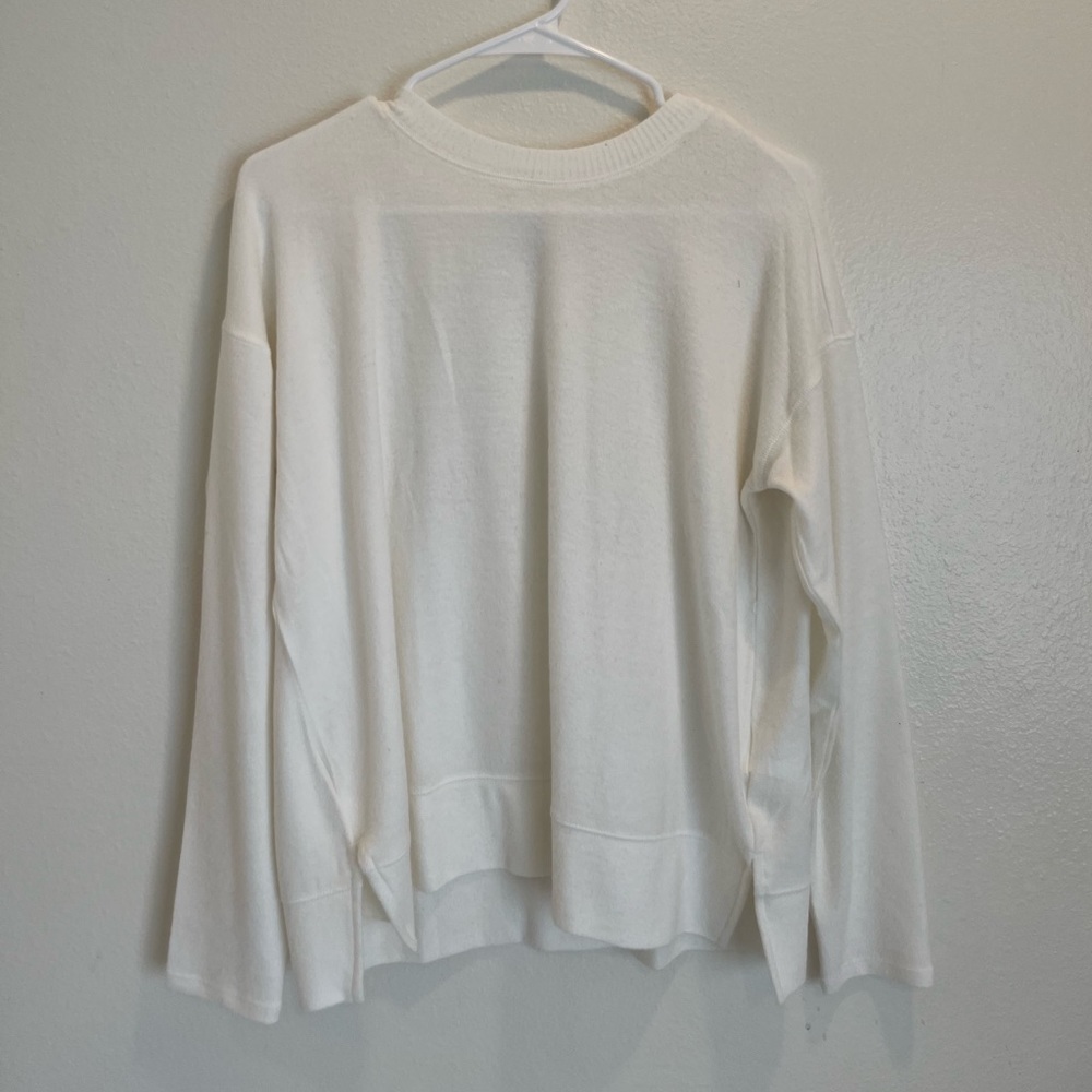 Lucky Brand white sweater, size S